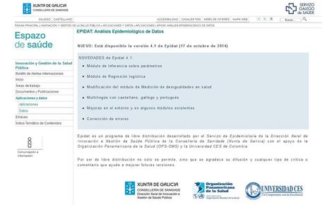 Web oficial Epidat (www.sergas.es) 