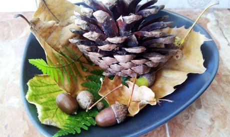 CENTRO DE OTOÑO Centro decorativo de otoño