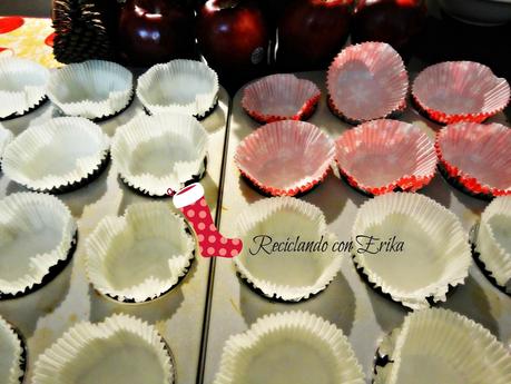 Cup Cake de Manzana , canela y pasas . Tiempo de Navidad ... ! Cup Cake de Manzana , canela y pasas . Tiempo de Navidad ... !
