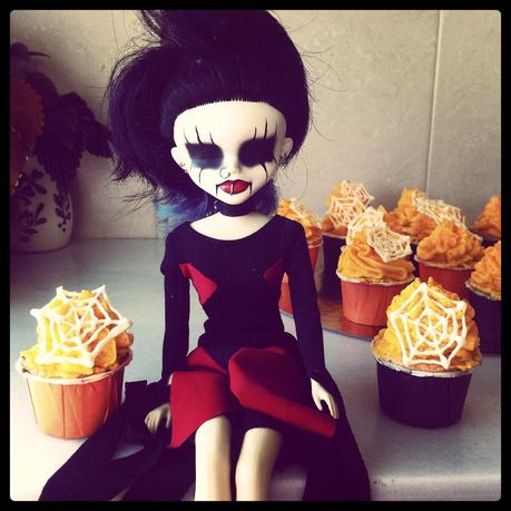 CUPCAKES DE CALABAZA PARA HALLOWEEN CUPCAKES DE CALABAZA PARA HALLOWEEN