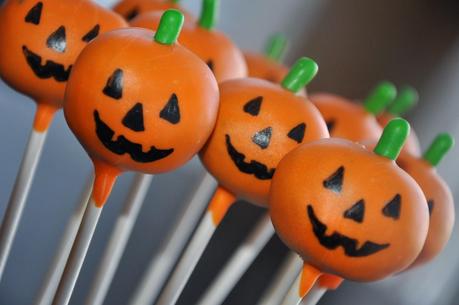 Pastel de Halloween popcakes