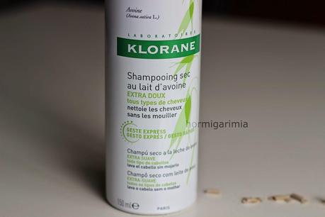 CHAMPÚ EN SECO A LA LECHE DE AVENA. CHAMPÚ EN SECO A LA LECHE DE AVENA.