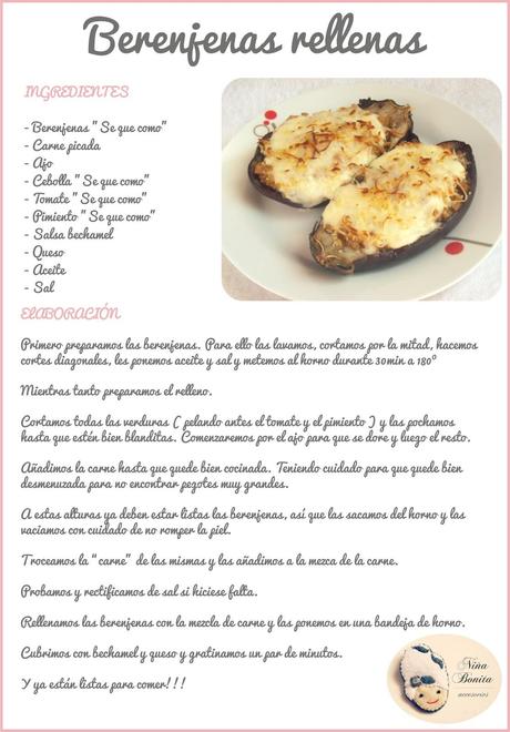 Berenjenas rellenas Berenjenas rellenas