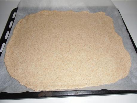 Pizza integral ligera Pizza integral ligera