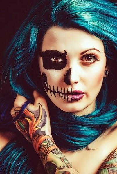 5 maquillajes para dar miedo este Halloween 5 maquillajes para dar miedo este Halloween