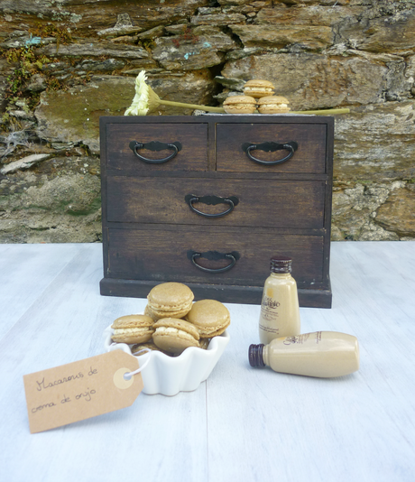 Macarons de crema de orujo Macarons de crema de orujo