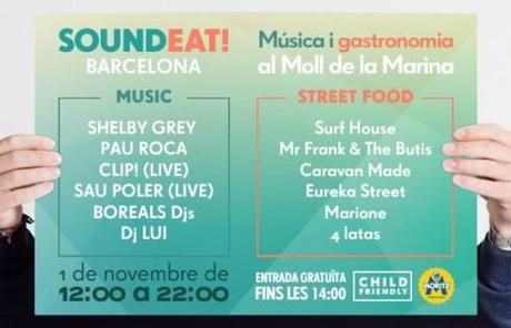 Nace SoundEat! Una combinación de música electrónica y gastronomia cartel