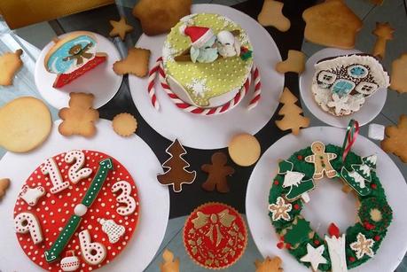 Preparamos Galletas navideñas hermosamente decoradas, Dictamos cursos personalizados