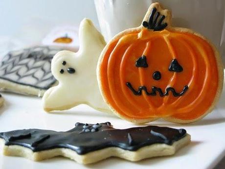 Ideas de Postres para Halloween tradicionales galletas para halloween