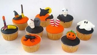 Ideas de Postres para Halloween cupcakes decorados halloween