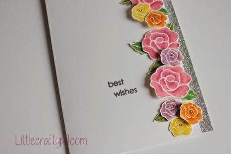 Floral card: Floral card: