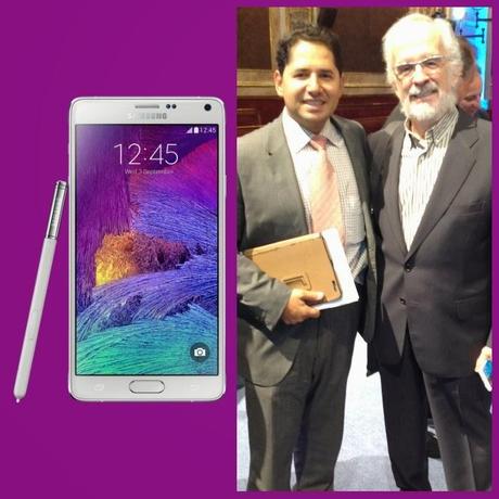 Detalles del Novisimo Samsung Galaxy Note 4 con Forges. Video