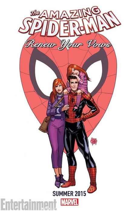 Marvel tantea el regreso de Mary Jane y May Parker a la vida de Spider-Man