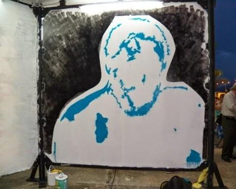 Rostros enigmáticos: del grafito al spray Rostros enigmáticos: del grafito al spray