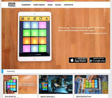 Drumpads 24, una aplicación para crear música electrónica gratis drumpads-gde