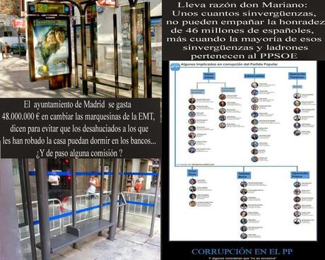 Los ladrones no van a la cárcel, en España gobiernan Los ladrones no van a la cárcel, en España gobiernan