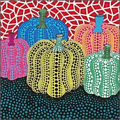 CALABAZAS A LA MANERA DE  YAYOI KUSAMA