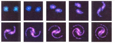 Solo con la fuerza eléctrica se puede formar una galaxia