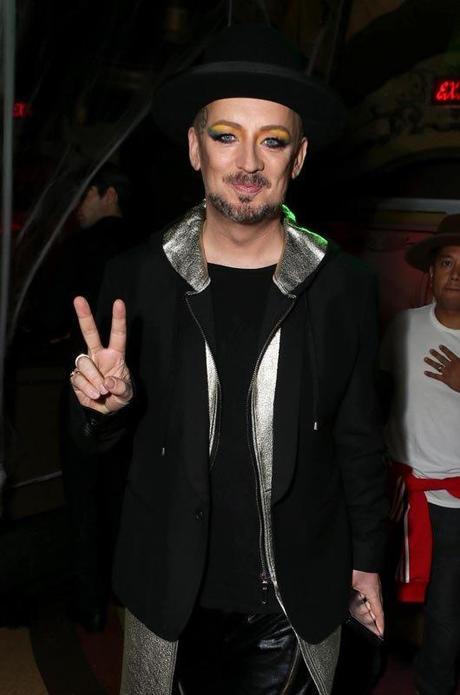 Los disfraces de los famosos en Halloween Boy George halloween