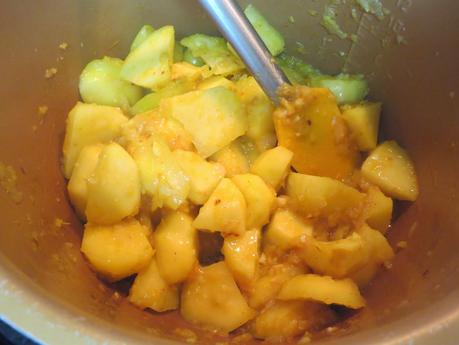 Guiso de salmón con patatas olla GM Guiso de salmón con patatas olla GM