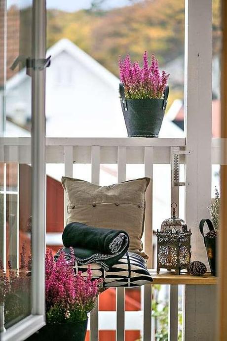 TERRAZA NORDICA CON DETALLES EXOTICOS - NORDIC TERRACE WITH EXOTIC DETAILS