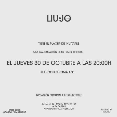 LIU JO OPENING IN MADRID