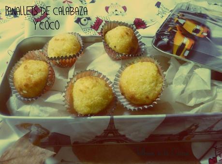 PANALLETS DE CALABAZA Y COCO PANALLETS DE CALABAZA Y COCO
