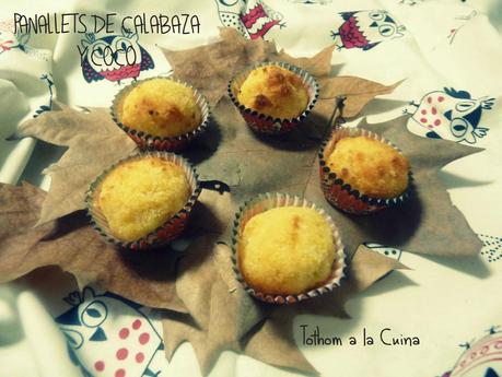 PANALLETS DE CALABAZA Y COCO PANALLETS DE CALABAZA Y COCO