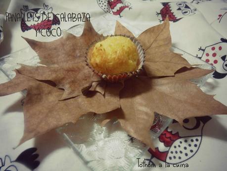 PANALLETS DE CALABAZA Y COCO PANALLETS DE CALABAZA Y COCO