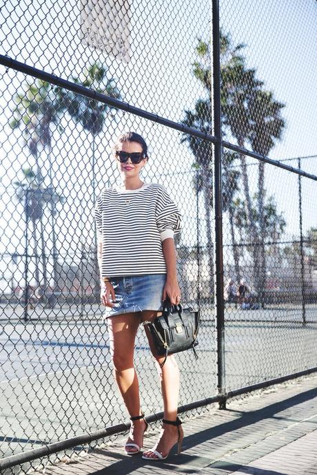 VENICE BEACH Venice_Beach-Striped_SweatShirt-Denim_Skirt-Revolve_Clothing-Outfit-Street_Style-11