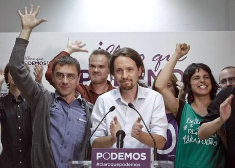 PODEMOS 27.7%, PSOE 26.2%, PP 20,7%, IU 3.8%, UPyD 3,4%. ¿CÚAL SERÁ LA TENDENCIA POLÍTICA DE AHORA EN ADELANTE?