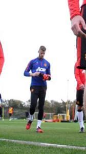 De Gea prueba las Predator Instinct De Gea Adidas Predator Instinct