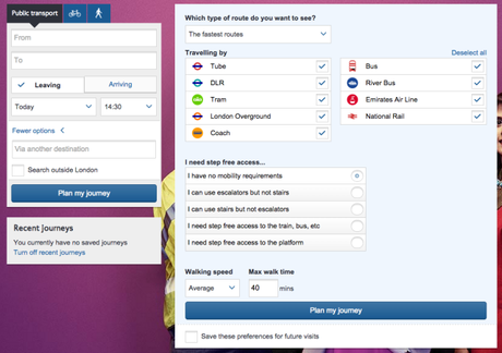 Como viajar con transporte publico en Londres tfl londres