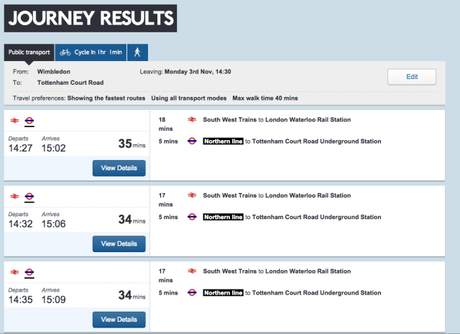 Como viajar con transporte publico en Londres tfl londres