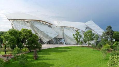Fundación Louis Vuitton París, de Frank Gehrye Fundación Louis Vuitton París, de Frank Gehry