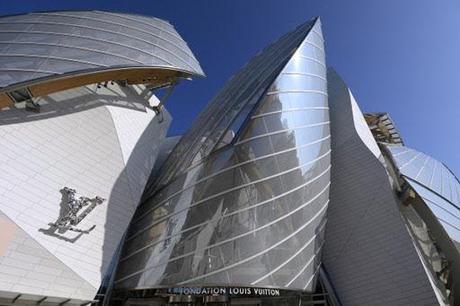 Fundación Louis Vuitton París, de Frank Gehrye Fundación Louis Vuitton París, de Frank Gehry