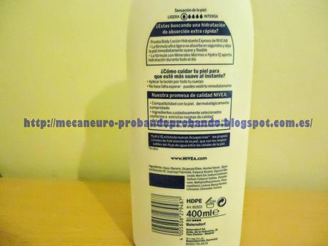 Nivea Hidratante Express Loción Corporal Nivea Hidratante Express Loción Corporal