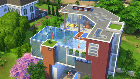 Piscinas en Los Sims 4 Piscinas en Los Sims 4