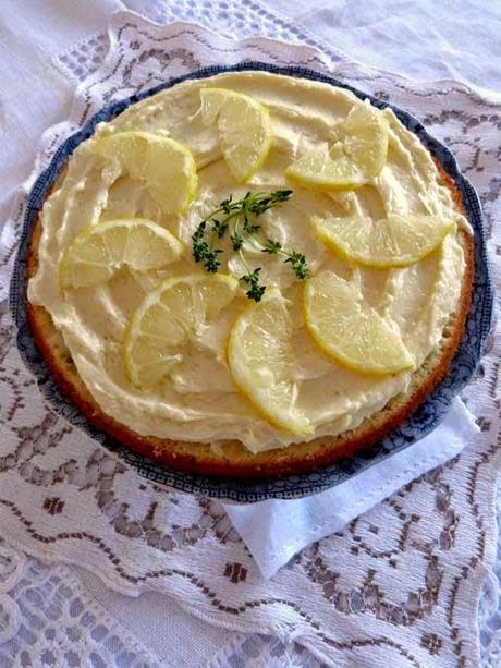 una torta diferente | limón y tomillo