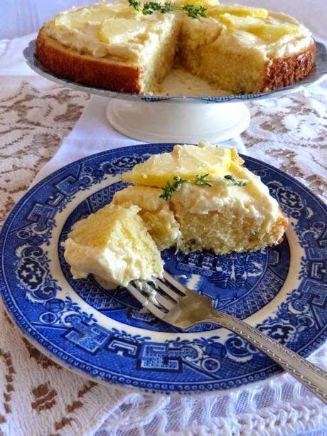 una torta diferente | limón y tomillo una torta diferente | limón y tomillo