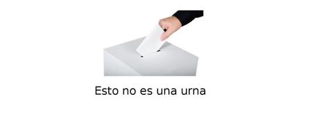 Esto no es una urna. #9n esto no es una urna