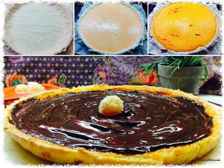 Tarta de calabaza con chocolate y naranja tarta de calabaza con chocolate y naranja elaboración_Fotor