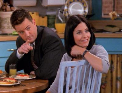 Chandler and monica