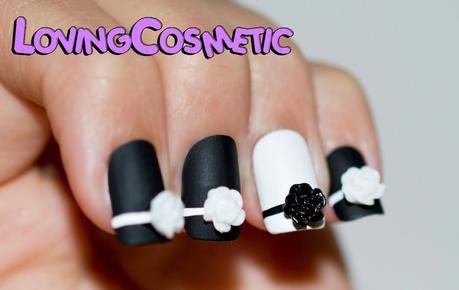Manicura en Blanco y Negro - BornPrettyStore Nails Manicura en Blanco y Negro - BornPrettyStore Nails
