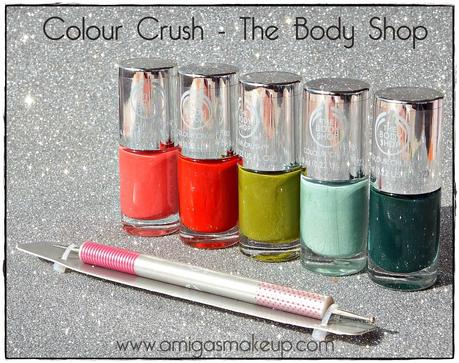 Colour Crush y Nail-Art de la mano de The Body Shop. Colour Crush y Nail-Art de la mano de The Body Shop.
