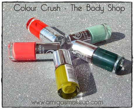 Colour Crush y Nail-Art de la mano de The Body Shop. Colour Crush y Nail-Art de la mano de The Body Shop.