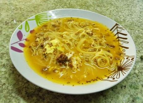 SOPA A LA MINUTA