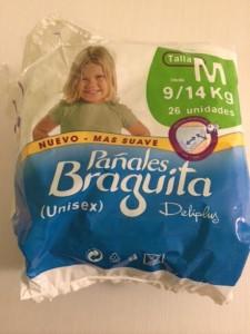 Bolsa pañales braguita Deliplus