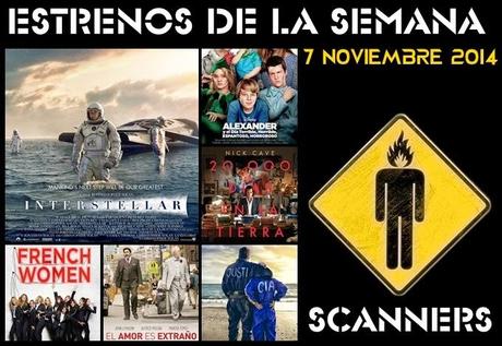 Estrenos de la Semana 7 de Noviembre de 2014 por el Podcast Scanners Estrenos de la Semana 7 de Noviembre de 2014 por el Podcast Scanners