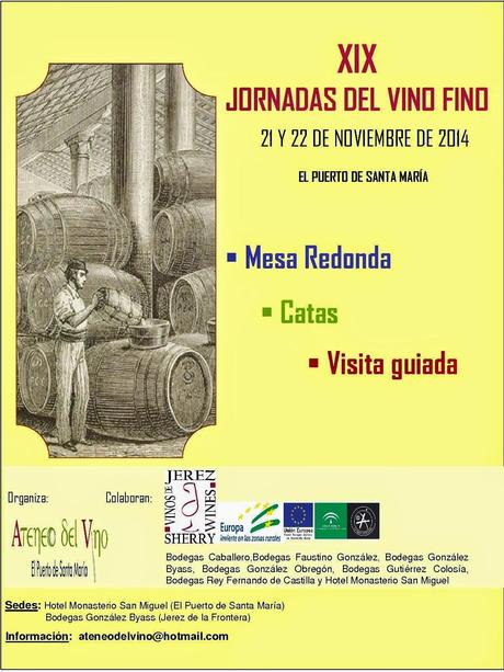 Realidad y Mito del Fino en Rama. Ateneo del Vino. El Puerto de Santa María.